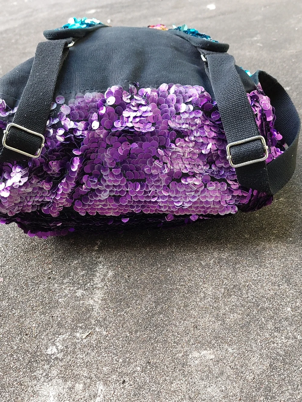 Victoria’s Secret PINK Rainbow Sequin Backpack